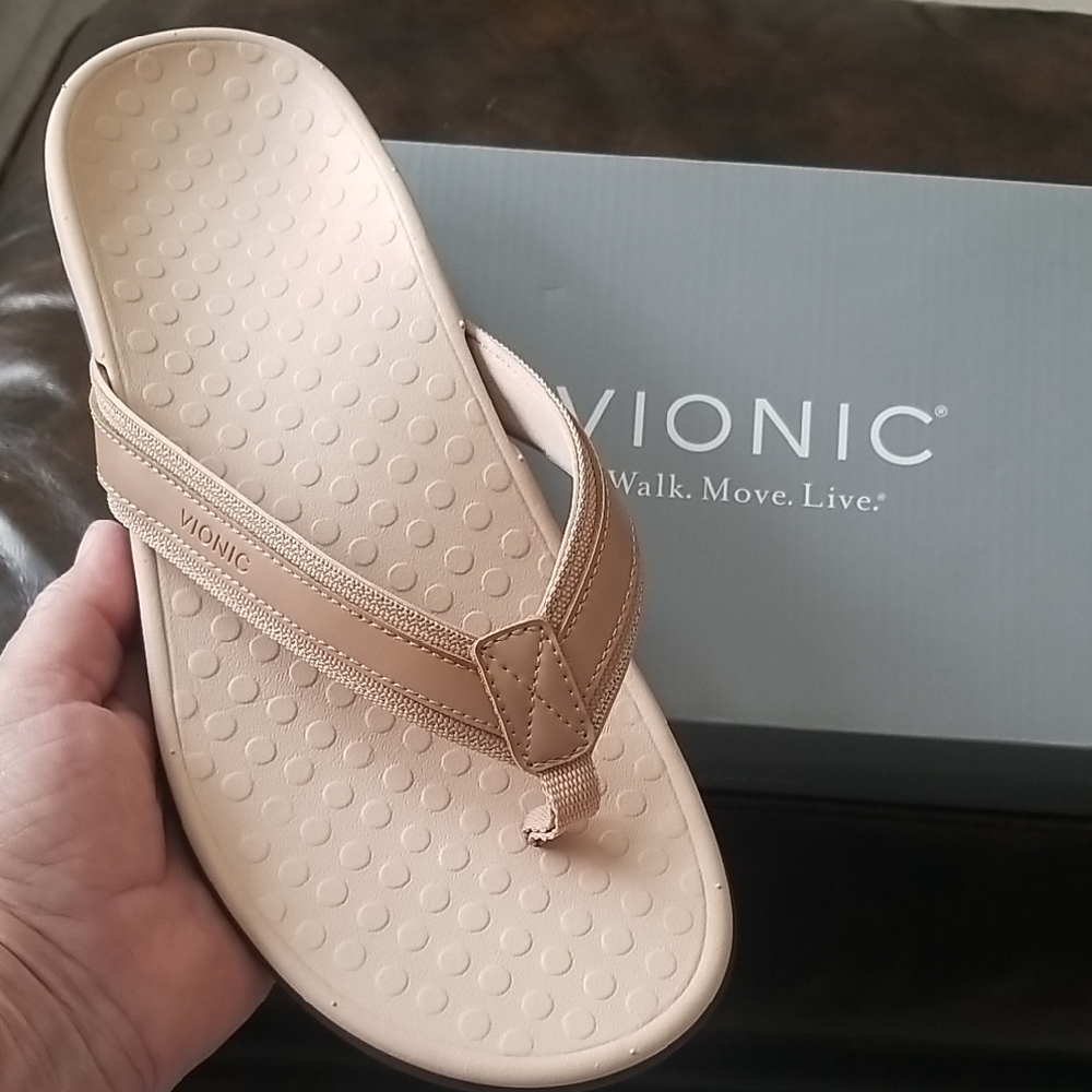 VIONIC Tide Flip Flops With Arch Support